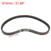 Honda CH125 Black Rubber Motorcycle Transmission Driving Belt (1990-1995)