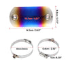 Universal Motorcycle Set 5.63'' Exhaust Muffler Pipe Protector