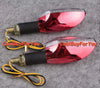 Universal Plastic Bulbs () Red LED Turn Signal Lights