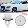 BMW E46 E90 F30 X5 X3 E60 20 x Plastic White Retainer Clips