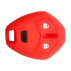 Mitsubishi Outlander Mirage Lancer Red Silicone Smart Key Case Cover (2013-2023)