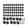 Harley Twin Cam Softail 61X Engine Topper Screw Bolt Cap Kit (2007-2017)