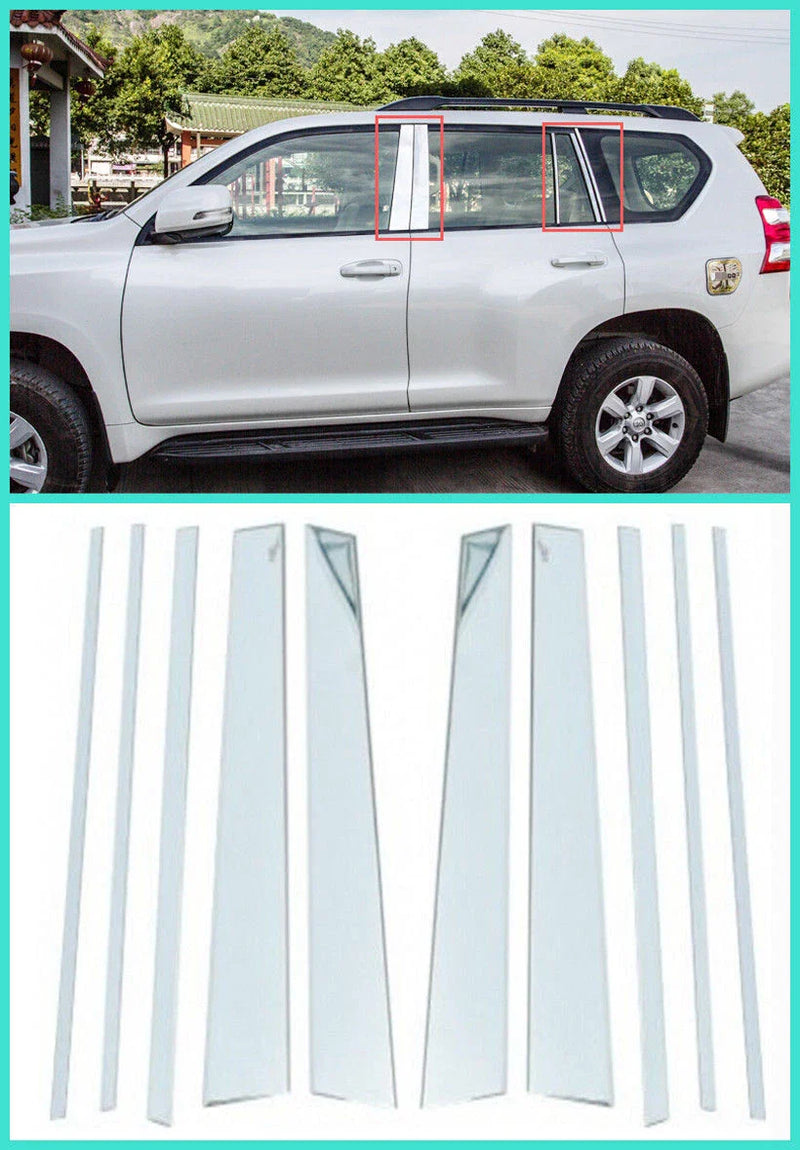 Toyota Prado FJ150 (2010-2020) 10 x pcs Center Pillar B+C Window Frame