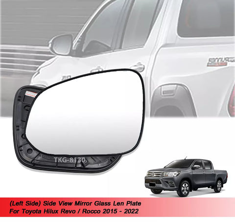 Toyota Hilux 1kd LH Side View Mirror Glass (2015-2019)