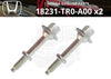 Honda Acura Exhaust Joint Bolt Pair / 2 x /