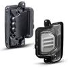 Jeep Wrangler JL 2x Clear Side Mirror Turn Signal Light (2018–2024)