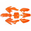 CRF50 110 125cc Dirt Bike ORANGE Plastics Guard Fairing Fender Kit
