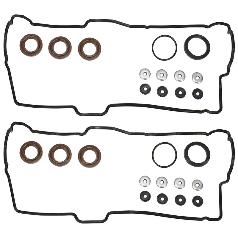 Hilux VZN167 VZN172 2 x Rocker Valve Cover Gasket Kits (2002–2005)