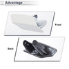 BMW 320i White Front Right Side Bumper Headlight Washer Nozzle Cover Cap