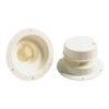 RV Camper Trailer Motorhome White Plumbing Vent Cover Attic Roof Cap