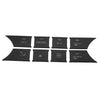 Mercedes-Benz W204 X204 A/C Button Repair Decal Stickers (2007-2014)