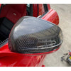 Benz R172 SLK SLC SL AMG GT Real Carbon Fiber Add-on Side Mirror Caps Trim