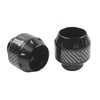Make & Model 2 x Black Motorcycle Front Fork Frame Sliders
