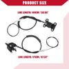 Honda Odyssey Right Power Sliding Door Cable Set (2005-2010)