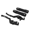 Ducati Monster Black Extendable Brake Clutch Levers Grip Set (2009-2015)