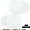 BMW 335i 135i 328i M3 128i Pair Left Right Mirror Glass Replacement