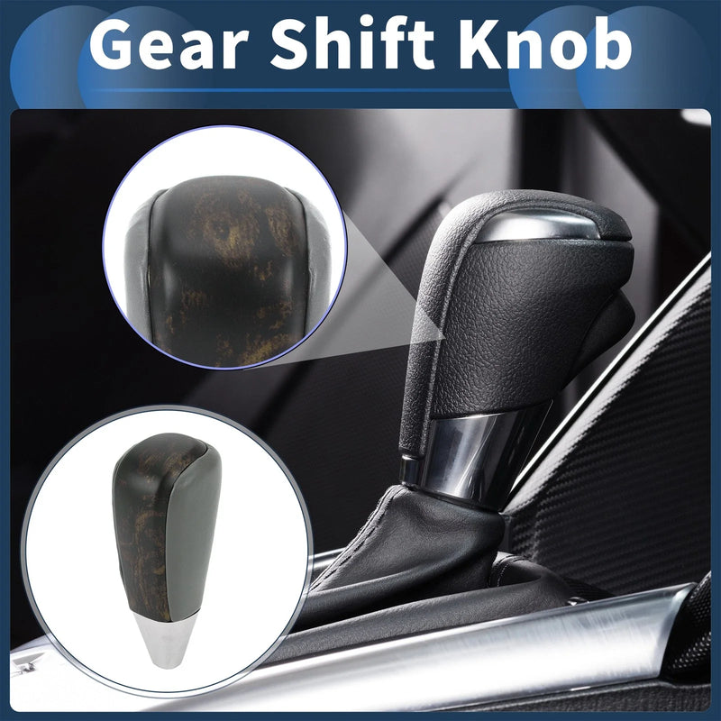 Toyota Land Cruiser Automatic Gear Shift Knob Faux Leather (2016–2021)