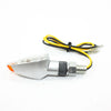 Silver PIT Dirt Motorcycle Bike MX 12V LED Indicator Turn Signal Light
