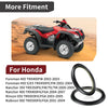 Honda Rancher 350 / 400 TRX350 TRX400 2 x Front Brake Drum Dust Seal (2000–2007)