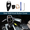 BMW 1 Series F20 F21 F22 Black Gear Shift Knob Button Cover (2012-2019)