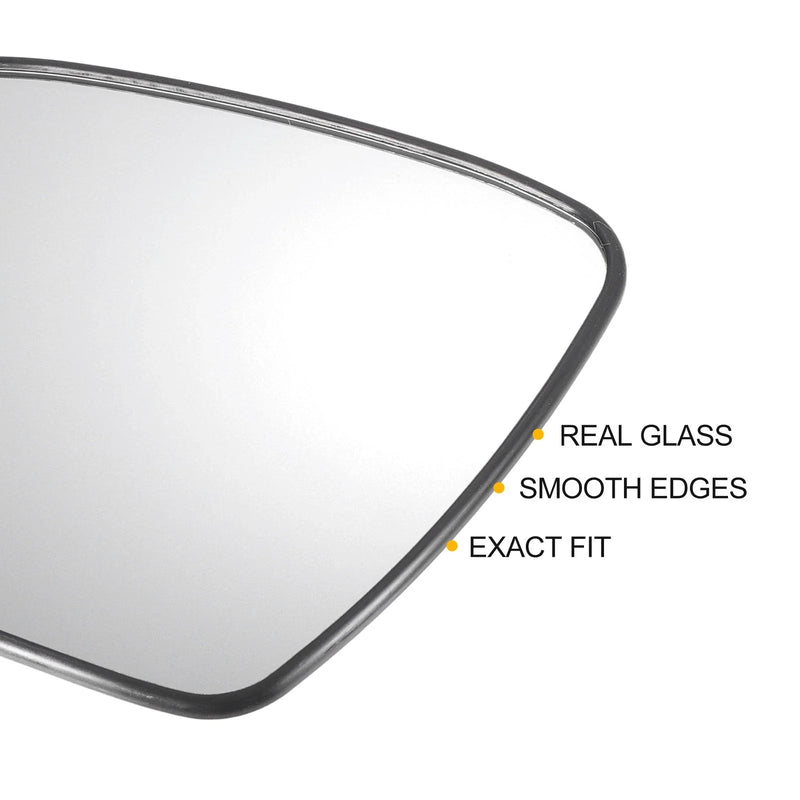 Honda Jazz Fit Left Side White Mirror Glass w/ Back Non-Heated (2020-2021)