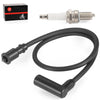 Coleman MSU 400 / 500, Alligator 500 New Spark Plug w/ Wire Cap