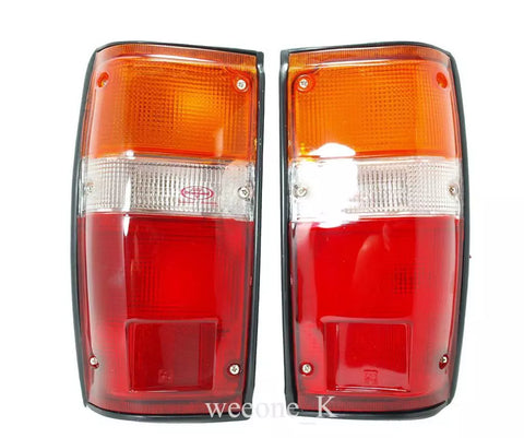 Toyota Hilux LN50 2 x Standard Tail Rear Light Lamps (1984-1988)