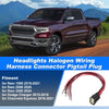 Ram 1500 Halogen Headlight Wiring Harness Connector (2019-2021)