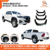 Toyota Hilux Ute 5" Matte Black Fender Flares (2018-2020)