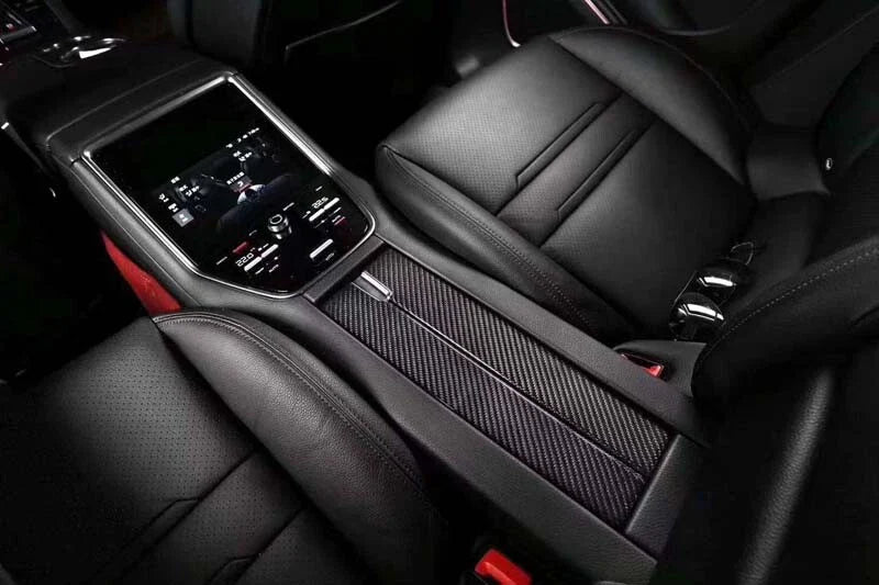 Real Carbon Fiber Interior Dashboard full Kit Trim fit panamera 971 2017-2022