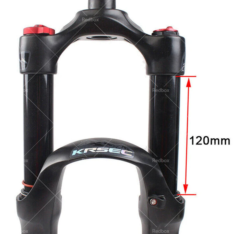 MTB Bike Suspension Air Fork 26/27.5/29" 120mm Disc Brake