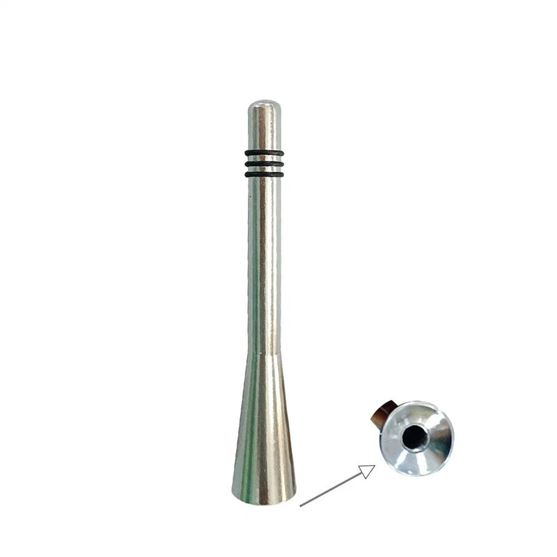 Universal Car Silver 8cm Short Stubby Antenna Aerial AM/FM Radio Mast