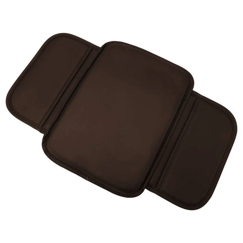 Car Centre Console Armrest Cushion Cover Mat with Pockets