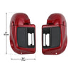 Harley Road Glide Red Vented Fairings Engine Guard Bar (2014-2023)