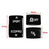 BMW F20 F21 F22 F23 F30 F31 F34 F32 F33 F36 3 Pcs Gear Shift Button Trim