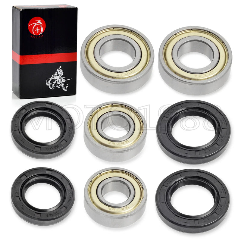 Yamaha Raptor Banshee Warrior 350 Front Wheel Bearings & Seals (2001–2005)