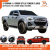 Isuzu D-Max X-Terrain LS-U Matte Black Wheel Arch Flares (2024-2025)