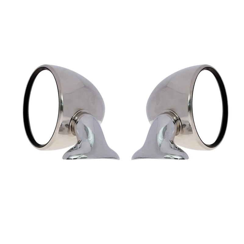 Oldsmobile Toronado 1966-1992 Chrome Fender Door Mirror Set