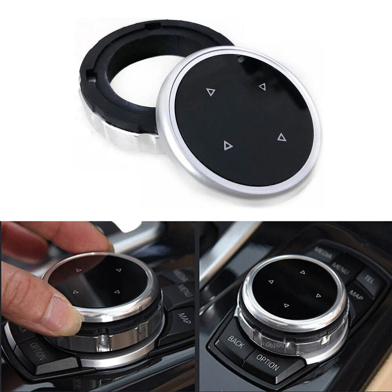BMW 1 2 3 4 5 6 X1 X3 X4 X5 X6 Aluminium Alloy Multimedia Knob Cover