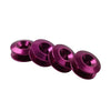 Trunk Hatch Lid 4PCS Purple Quick Release Bumper Holder Clips