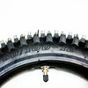 PIT PRO TRAIL Dirt Bike 12" Front & 10" Rear Knobby Tires & Tubes