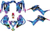 Yamaha Raptor YFM 100 ATV Graphics TYE STYLE Sticker Kit (2015-2025)