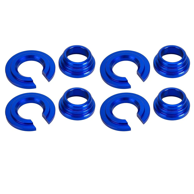 Nissan Maxima 300ZX Blue Aluminum Rear Sub Frame Bushing Collars Set