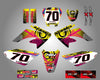 Honda CRF 80 / 100 (2011-2015) Neon Style Decals Custom Graphic Kit