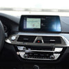 BMW 5 Series G30 Carbon Fiber Center Control Air Vent Outlet Cover Trim fit