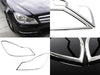Mercedes Benz W204 Head Light Bezel Cover Chrome (2012-2014)