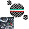 Alfa Romeo Giulia Carbon Black Center Console Multimedia Knob Cover (20-21)