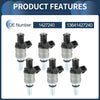 Fuel Injector BMW E60 520i 525i (2007-2010, 2003-2005) 6 pcs
