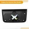 Nissan Frontier Black ABS Rear Exterior Door Handle (2005-2023)