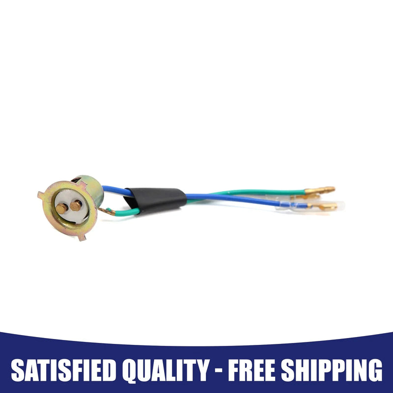 Motorcycle Item 1 3-Wire Headlight Harness Socket Connector